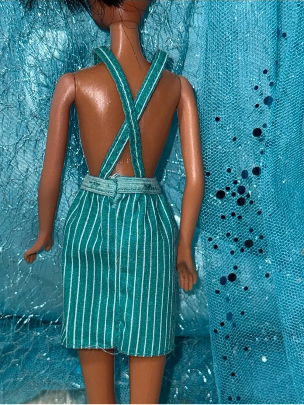 1970’s Barbie apron stripped Mattel